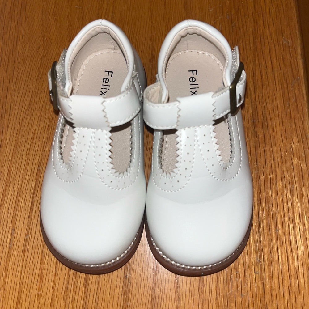 White Felix & Flora Mary Jane‎ Shoe